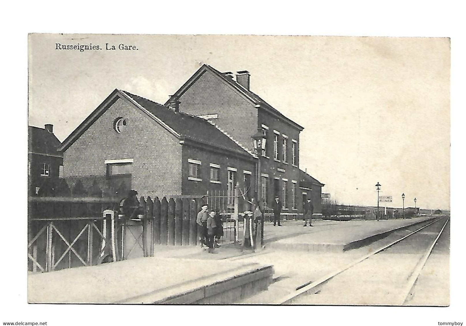 CPA Russeignies - La Gare - Mont-de-l'Enclus