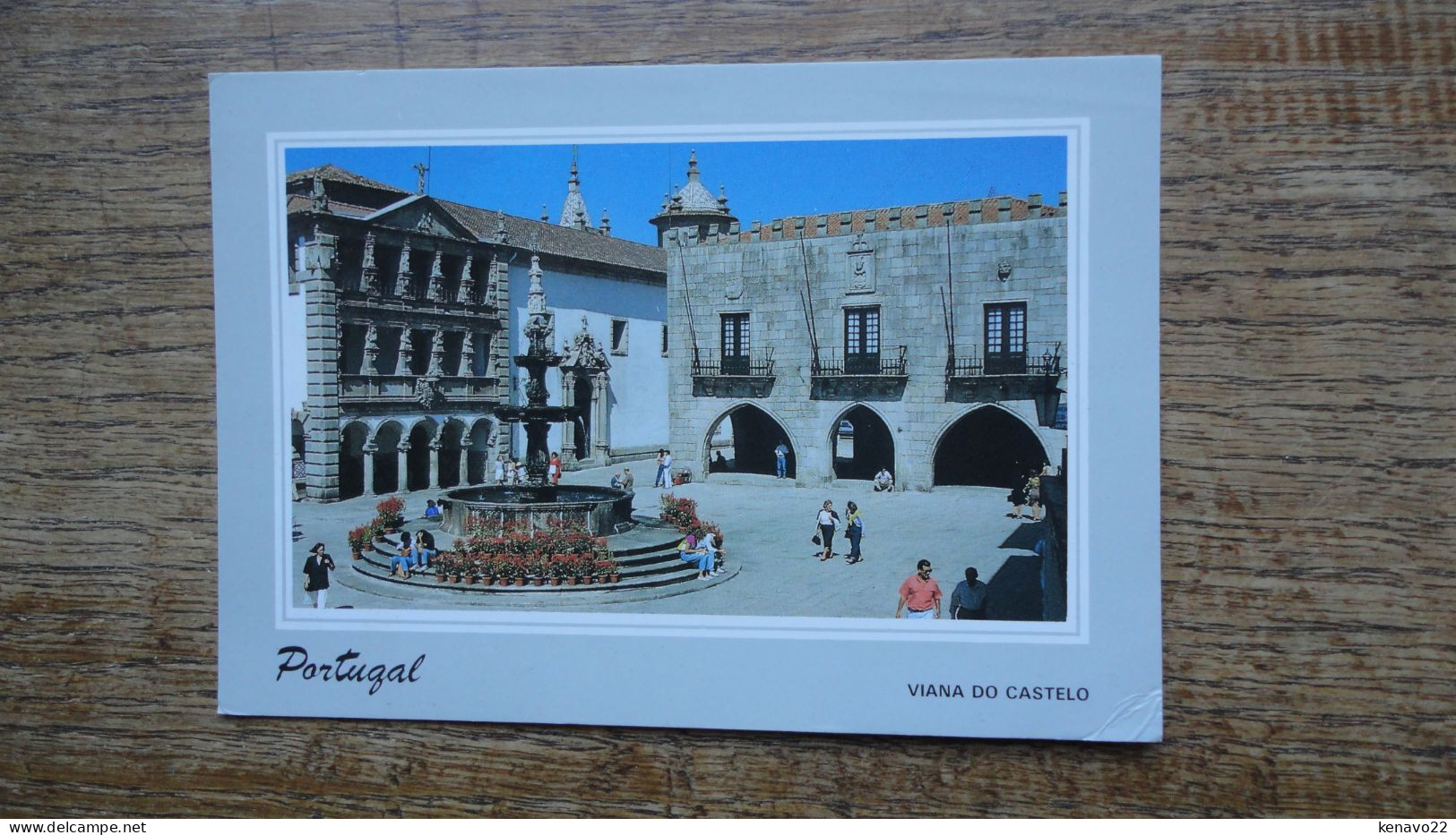 Portugal , Viana Do Castelo , Tôpo Norte Da Praça Da Républica "" Beau Timbre "" - Viana Do Castelo