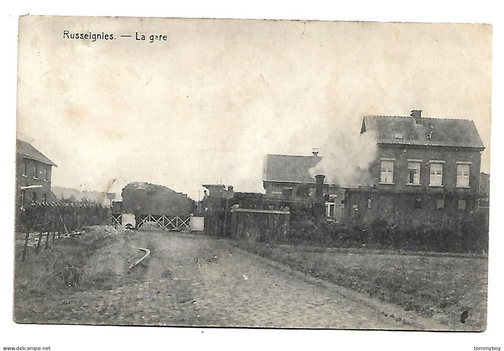 CPA Russeignies - La Gare - Kluisbergen