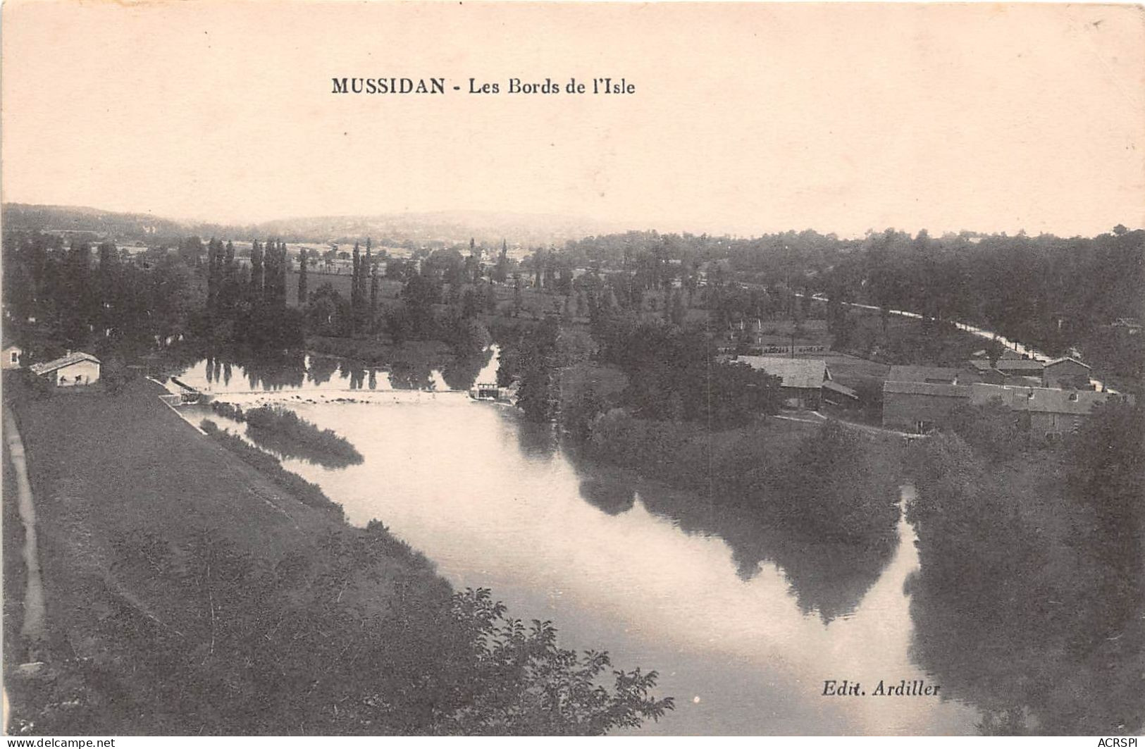 MUSSIDAN Les Bords De L Isle 26(scan Recto-verso) MA417 - Mussidan