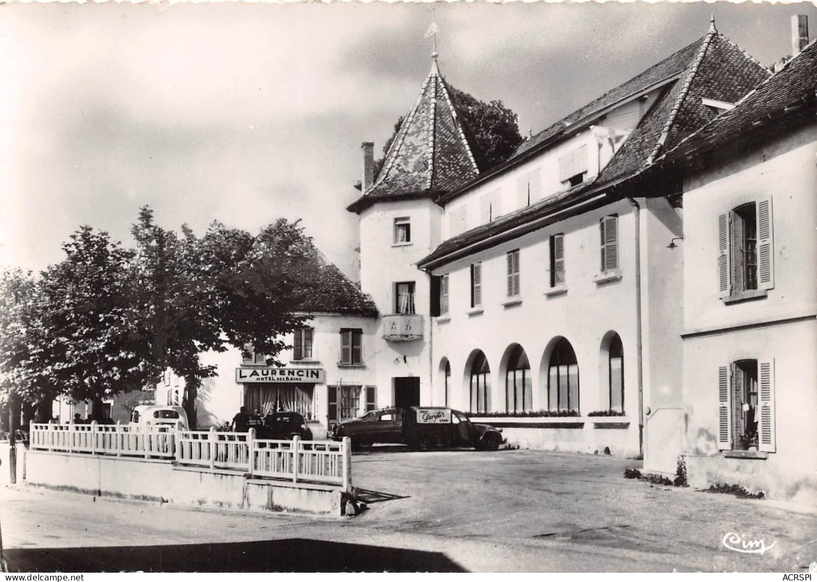 PALADRU Hotel Des Bains Laurencin 15(scan Recto-verso) MA456 - Paladru