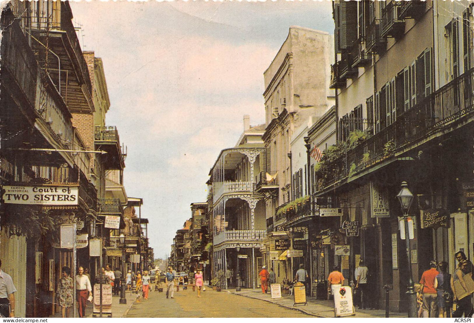 ETATS UNIS Royal Street New Orleans Louisiana This Picturesque Street Is The Very Heart 3(scan Recto-verso) MA434 - New Orleans