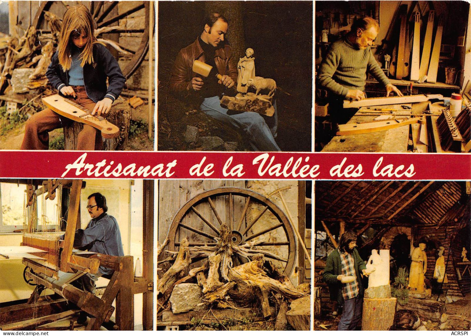 Artisanat De La Vallee Des Lacs GERARDMER 7(scan Recto-verso) MA429 - Artisanat