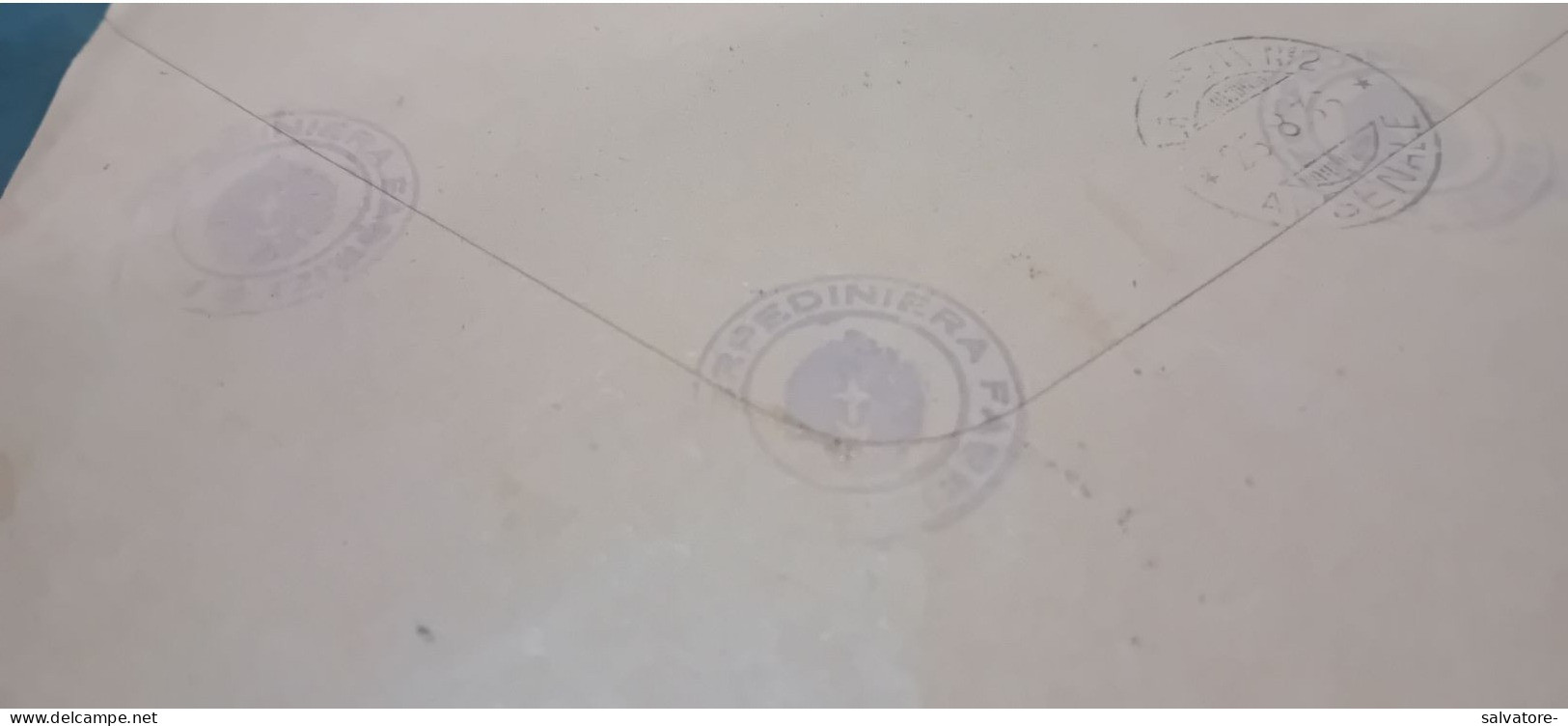 LETTERA REGIO TORPEDINIERA FABBRIZI 1936 - Militaria