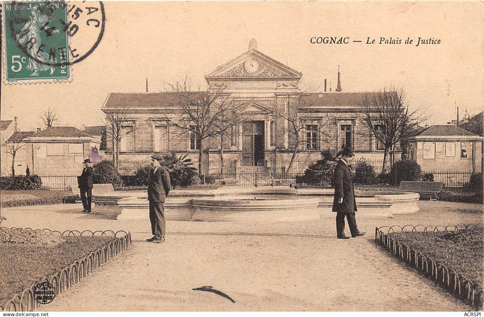 COGNAC Le Palais De Justice 17(scan Recto-verso) MA469 - Cognac