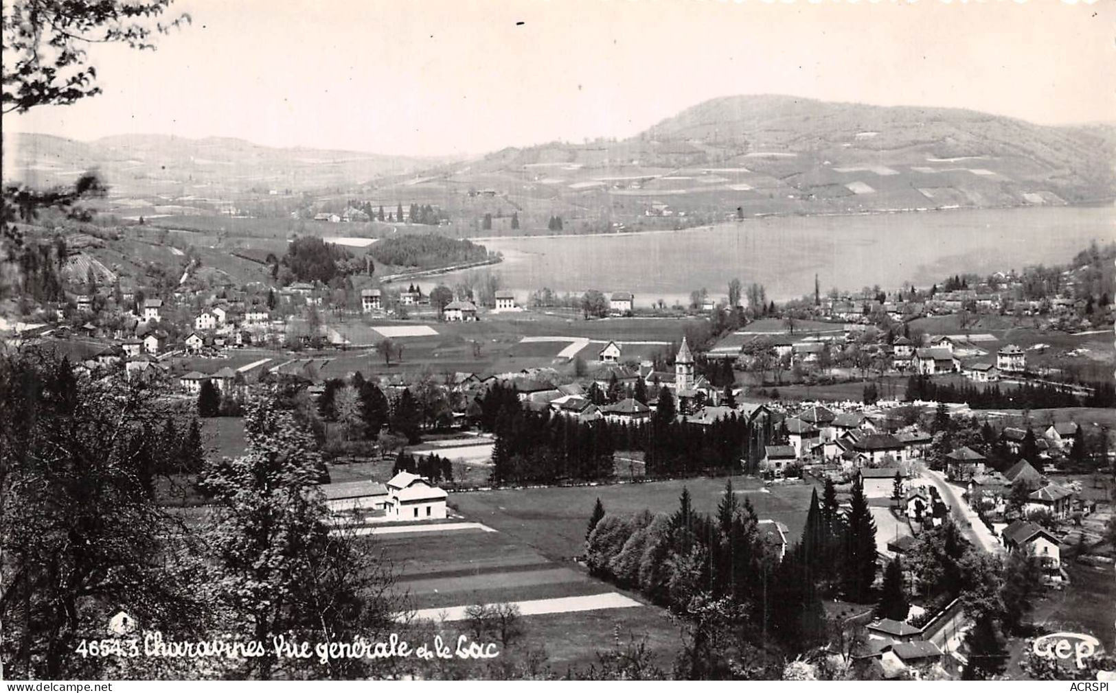 CHARAVINES Vue Generale Et Le LAC 2(scan Recto-verso) MA466 - Charavines