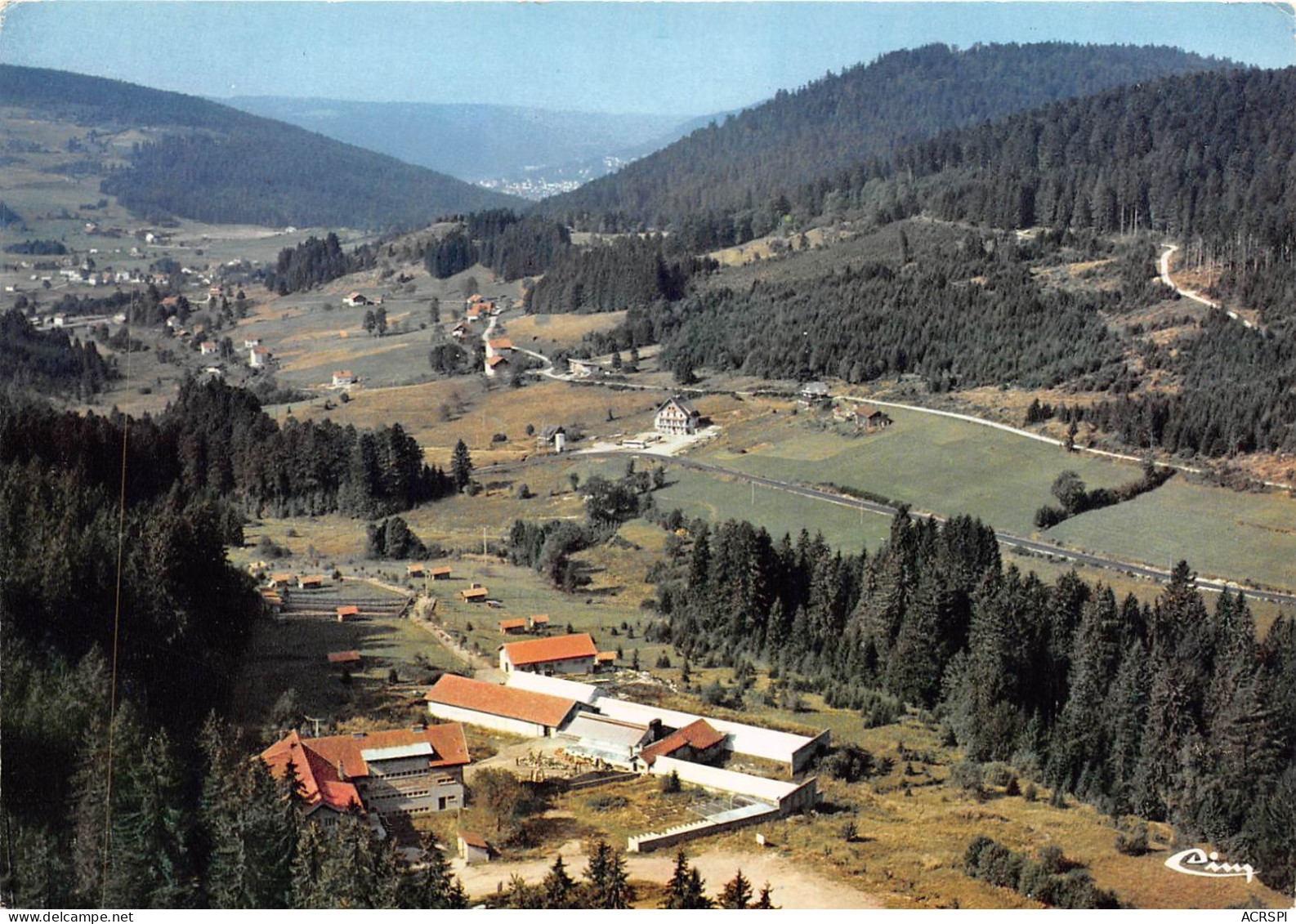 XONRUPT LONGEMER Vue Aerienne La Moineaudiere Le Parc Zoologique Les Serres Salle Mineralogie 9(scan Recto-verso) MA462 - Xonrupt Longemer