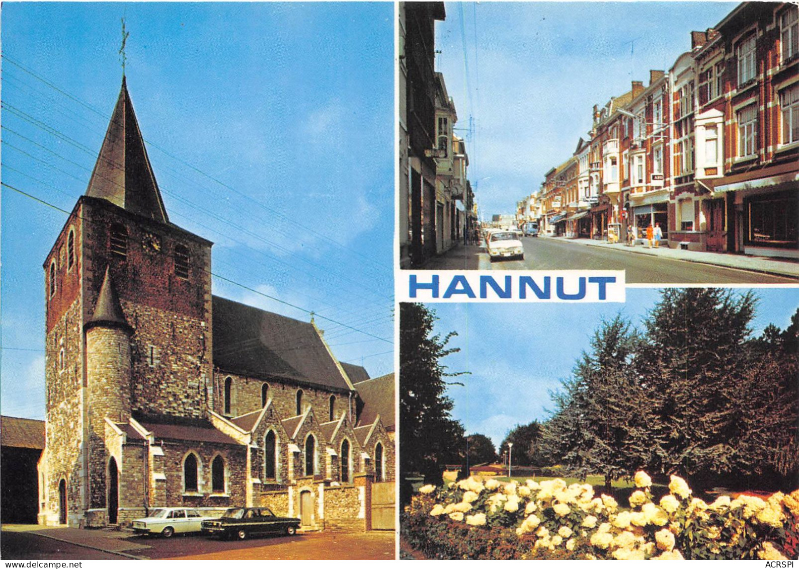 BELGIQUE HANNUT 19(scan Recto-verso) MA490 - Hannuit