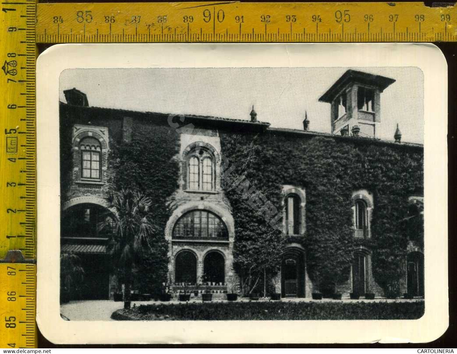 Monza Vimercate Casa Banfi - Antico Convento Di S. Francesco (biglietto, Piega) - Monza