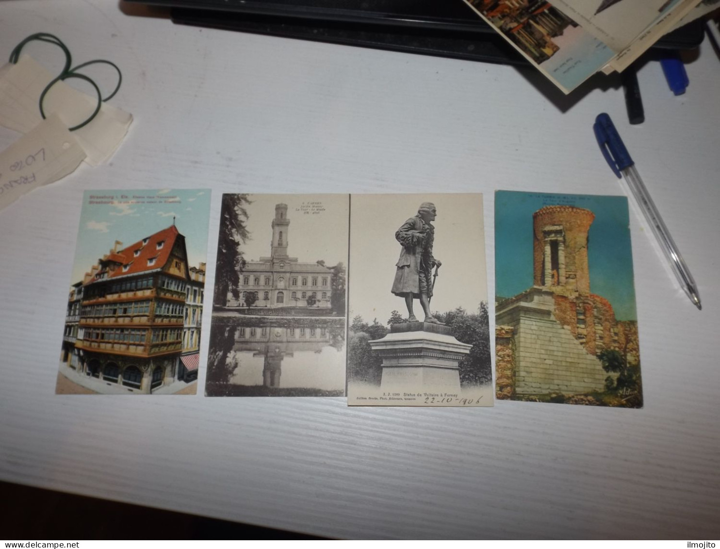 LOT 12 POSTCARD CARTE POSTALE FRANCE  AK CPA - Collections & Lots