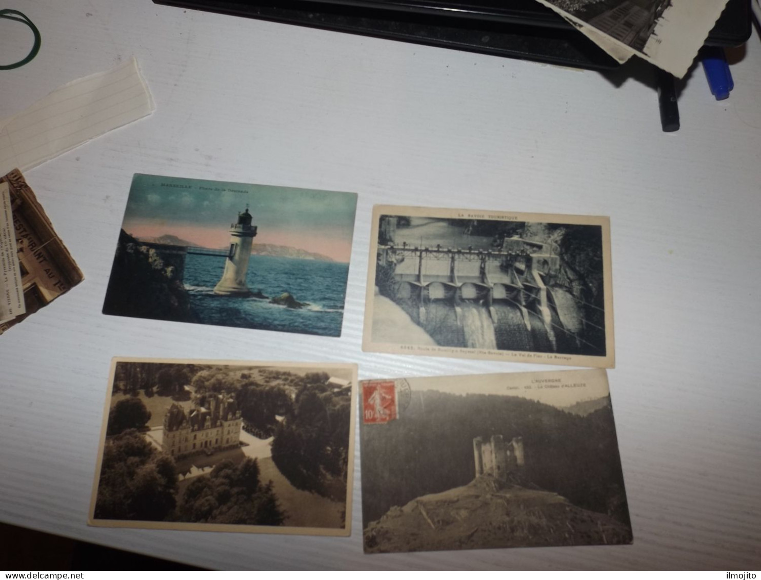 LOT 12 POSTCARD CARTE POSTALE FRANCE  AK CPA - Collections & Lots