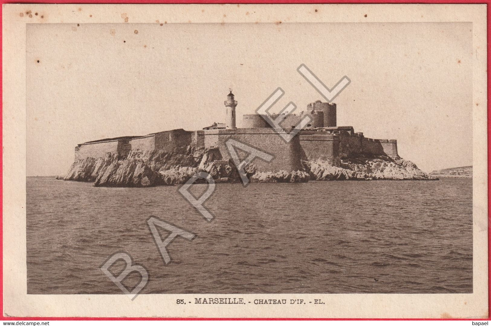 Marseille (13) - Château D'If - Castillo De If, Archipiélago De Frioul, Islas...