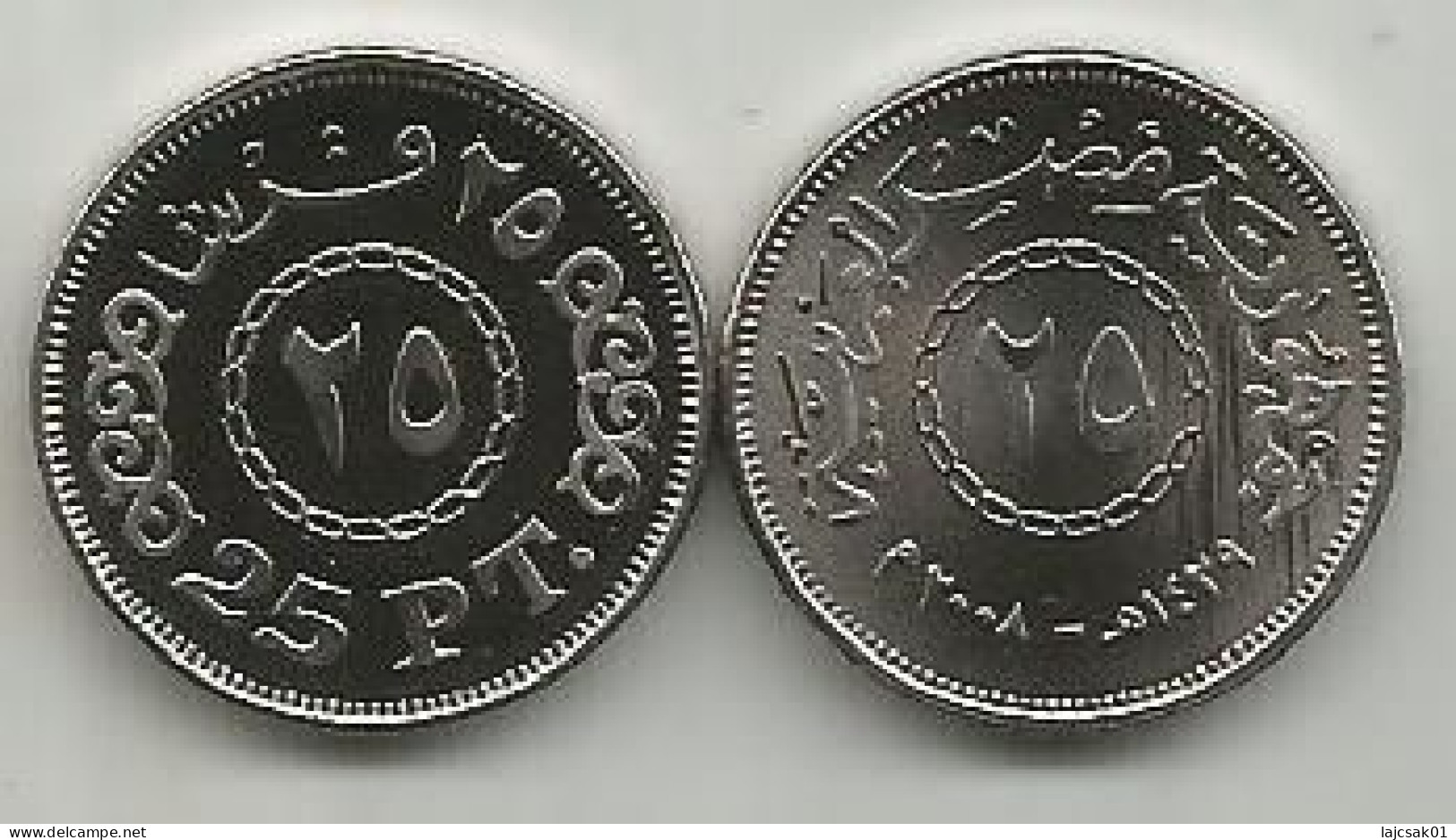 Egypt 25 Piastres 2008. High Grade - Egipto