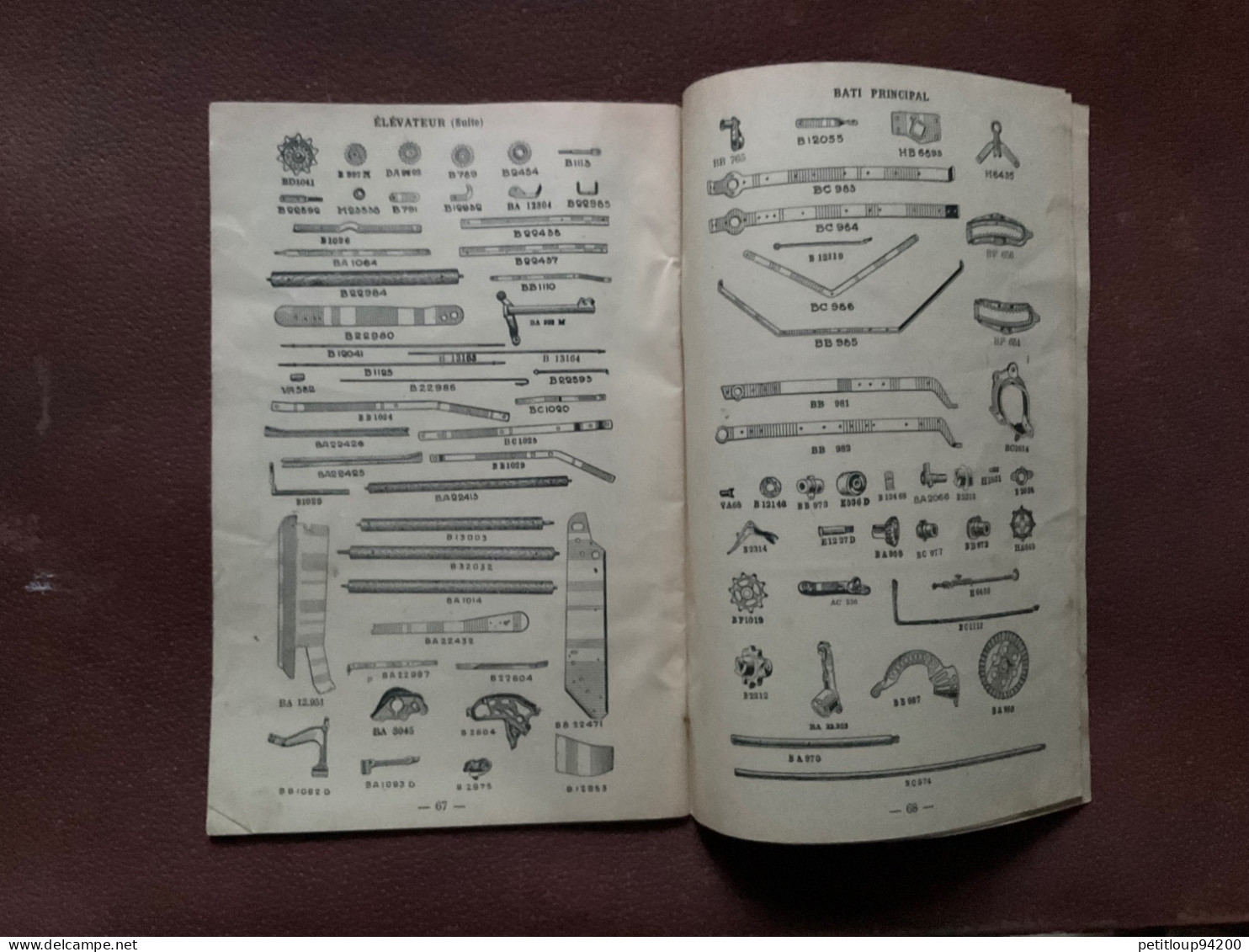 Catalogue DEERING  Moissonneuse Lieuse a Chevaux No 5 INSTRUCTIONS