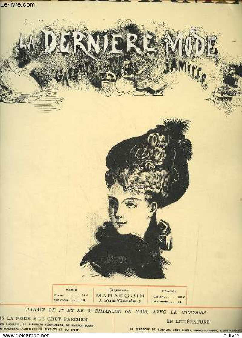 La Dernière Mode - Gazette Du Monde Et De La Famille. - Mallarmé Stéphane - 1978 - Otras Revistas