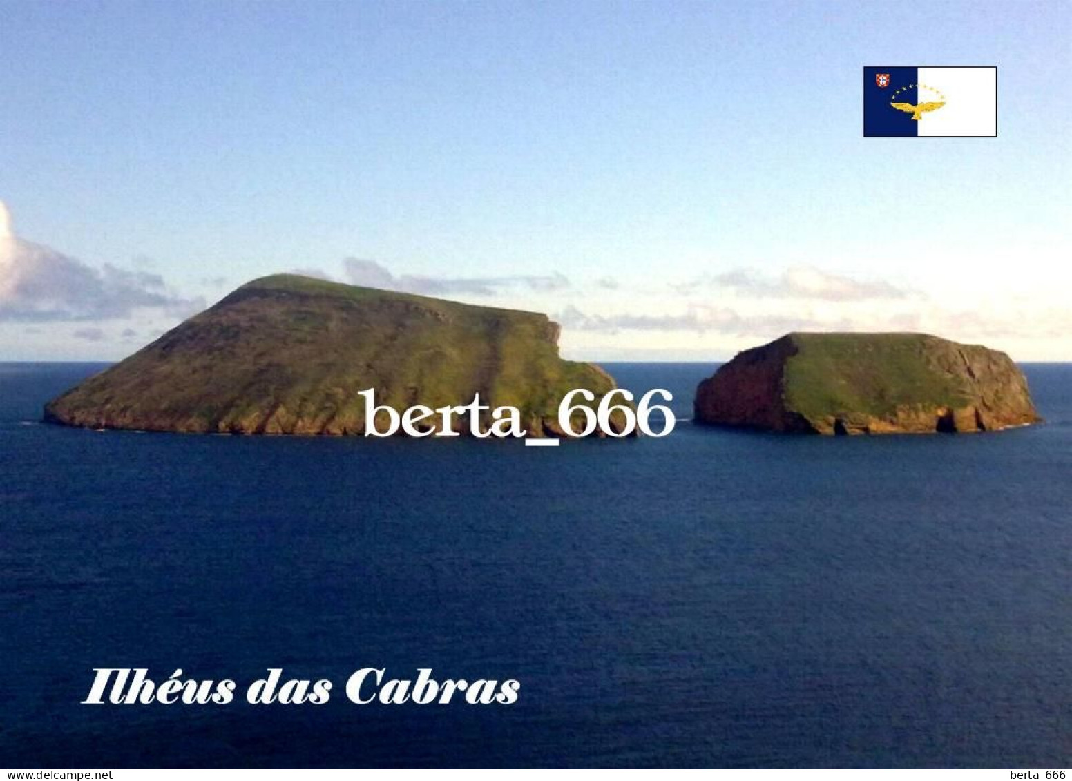 Portugal Azores Cabras Islets New Postcard - Açores