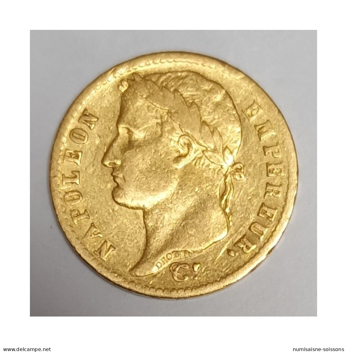 GADOURY 1025 - 20 FRANCS 1812 A - Paris - OR - NAPOLEON - REVERS EMPIRE - KM 695 - TTB - 20 Francs (gold)