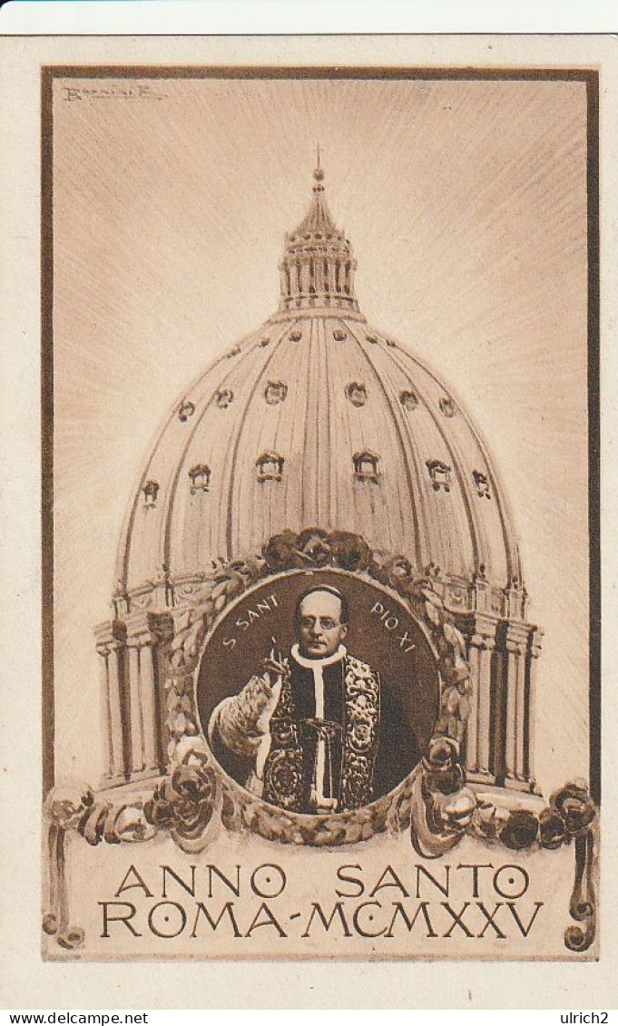 AK S. Sant Pio XI - Anno Santo Roma 1925 (68710) - Papi