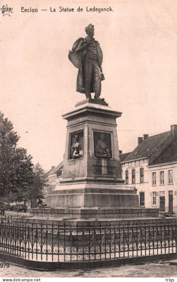 Eecloo - La Statue De Ledeganck - Eeklo