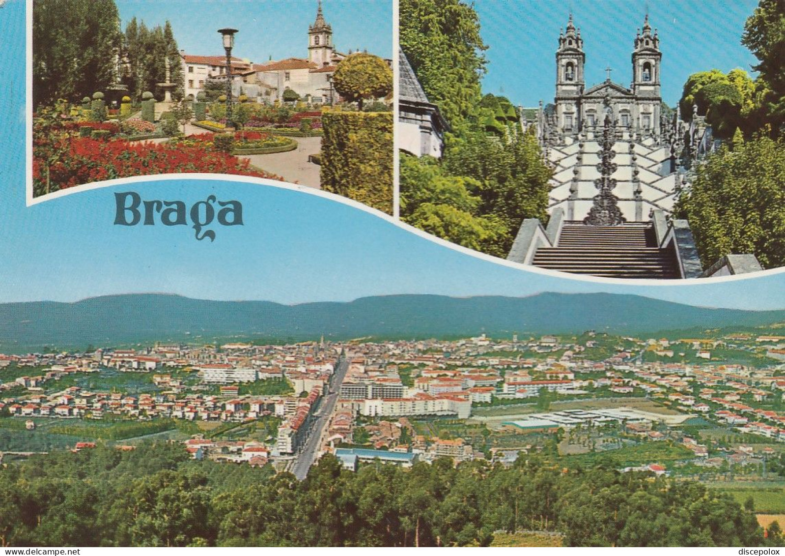 U5977 Portugal - Braga - Vista Geral Da Cidade / Viaggiata - Braga