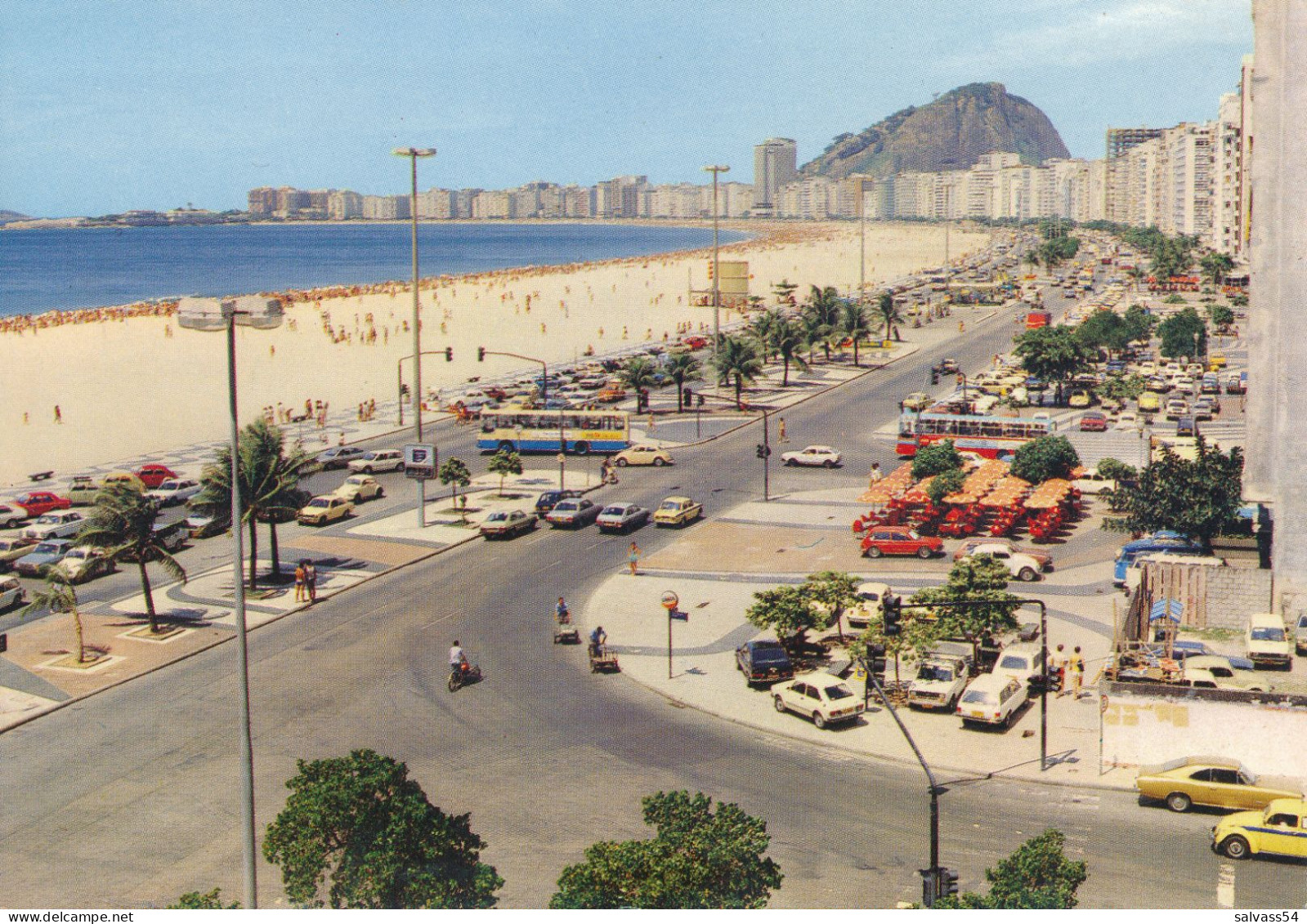 BRESIL - BRASIL - RIO DE JANEIRO - Praia De Copacabana - Rio De Janeiro