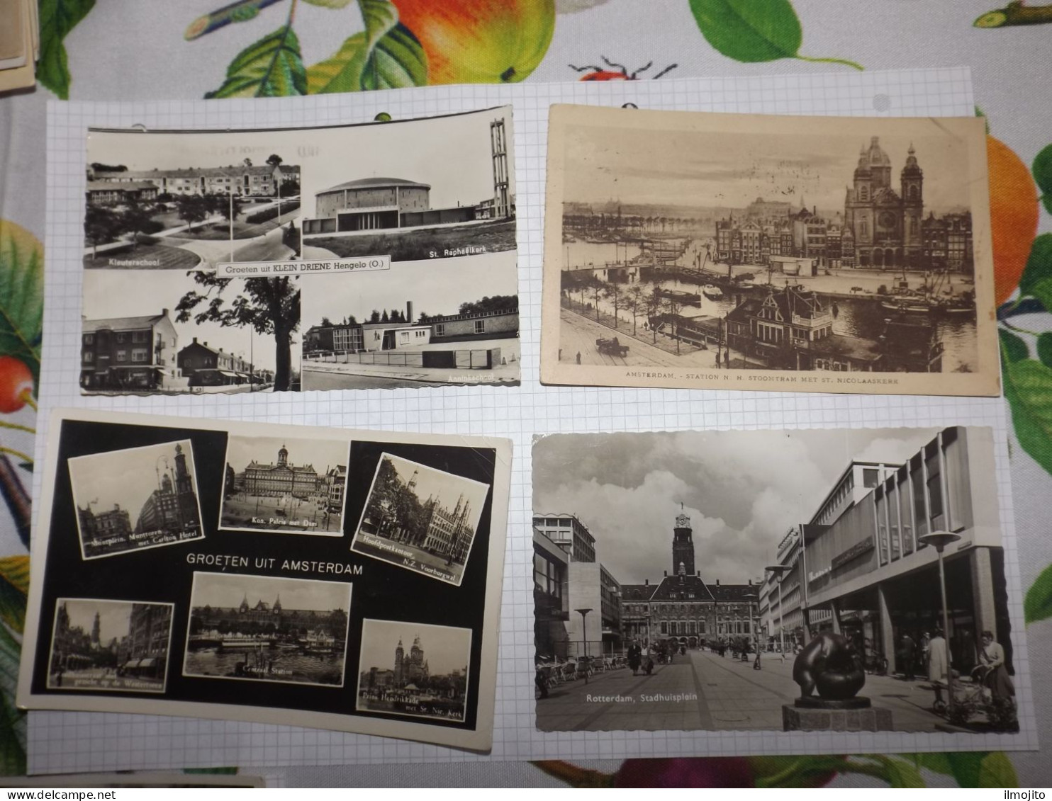 LOT OF 20 POSTCARD NEDERLAND MOLEN ROTTERDAM AMSTERDAM AK CPA - Collections & Lots