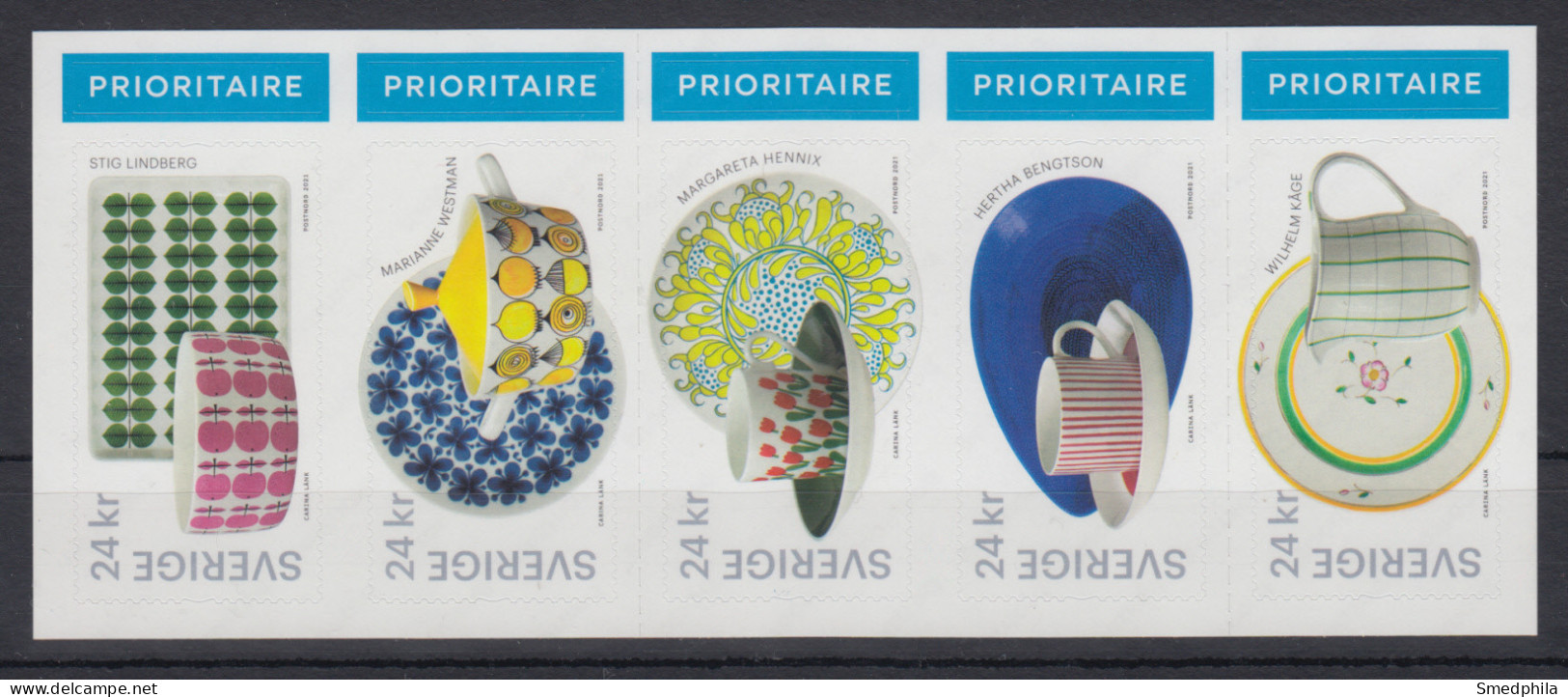 Sweden Booklet 2021 - Classic Porcelain MNH ** - 1981-..