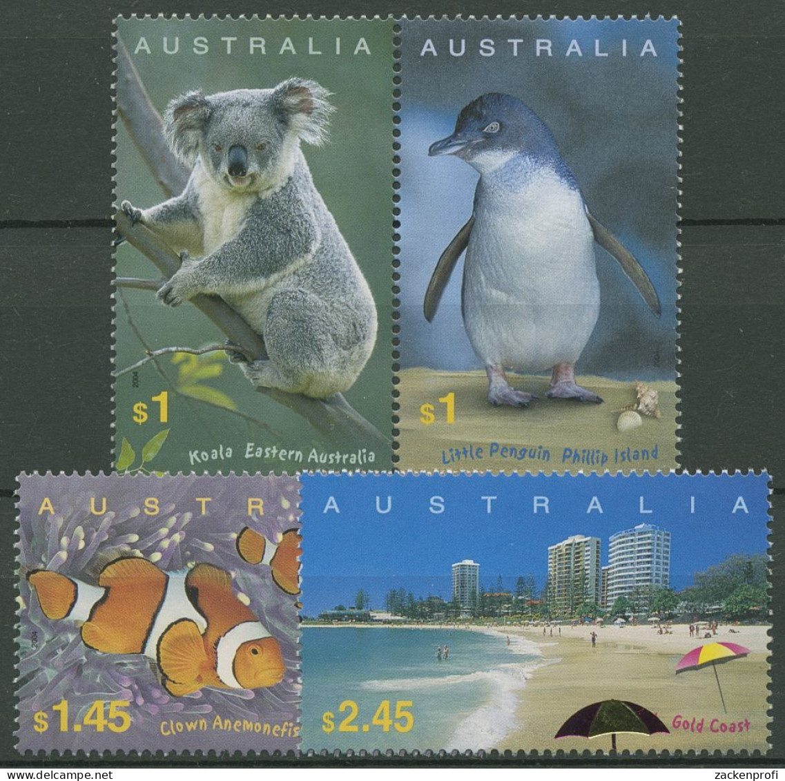 Australien 2004 Australische Impressionen 2328/31 ZD Postfrisch - Nuevos