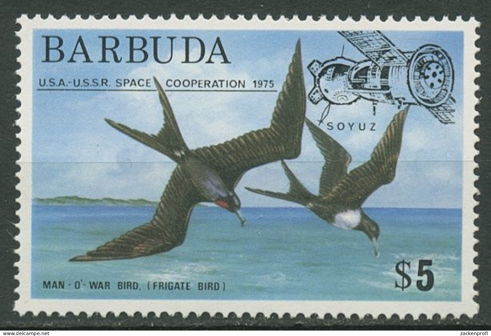 Barbuda 1975 Raumfahrtunternehmen Apollo-Sojus 228 Postfrisch - Barbuda (...-1981)