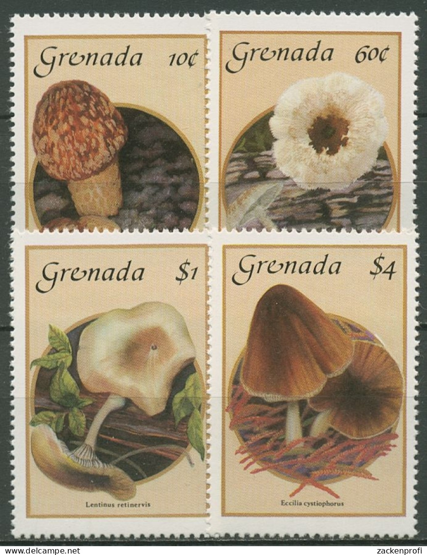 Grenada 1986 Pilze 1491/94 Postfrisch - Grenada (1974-...)