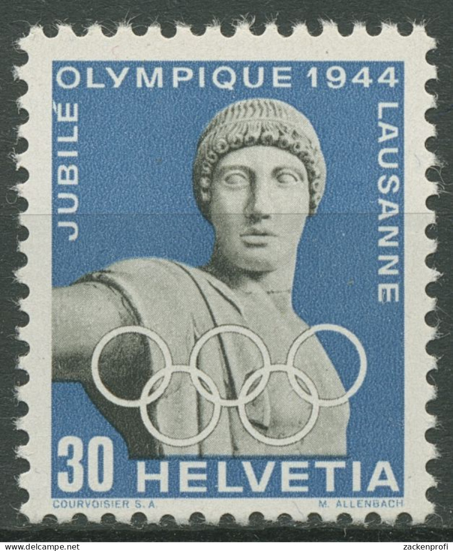 Schweiz 1944 50 Jahre Int. Olympisches Komitee 430 Y Postfrisch - Nuovi