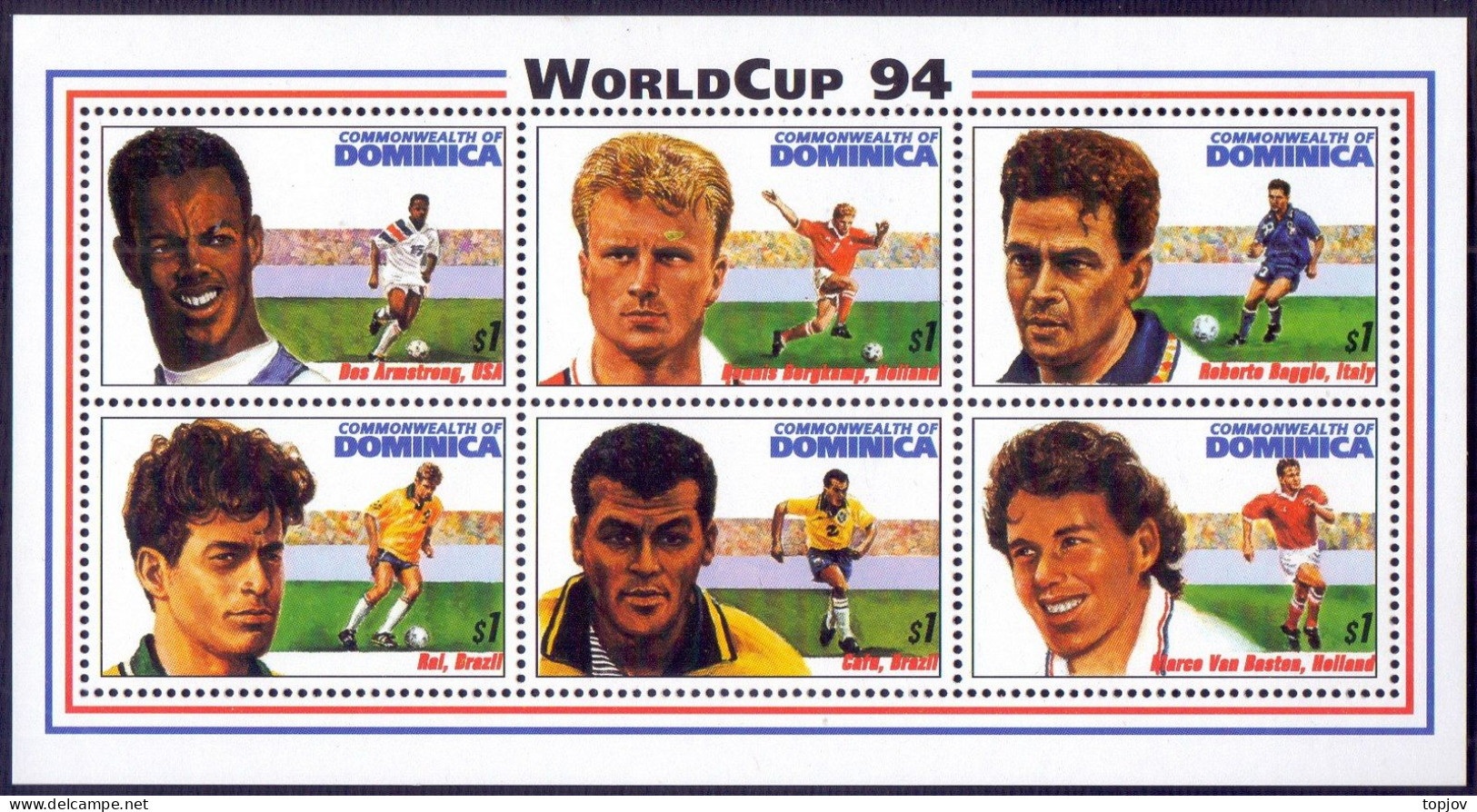 DOMINICA - WORLD CUP  USA - 1994 - 1994 – Verenigde Staten