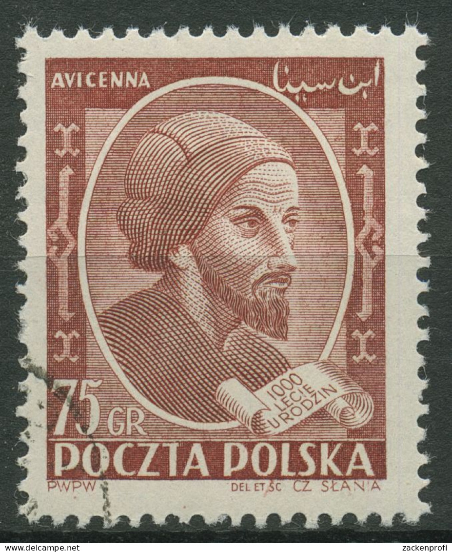 Polen 1952 Arzt Ibn Sina 773 Gestempelt - Oblitérés