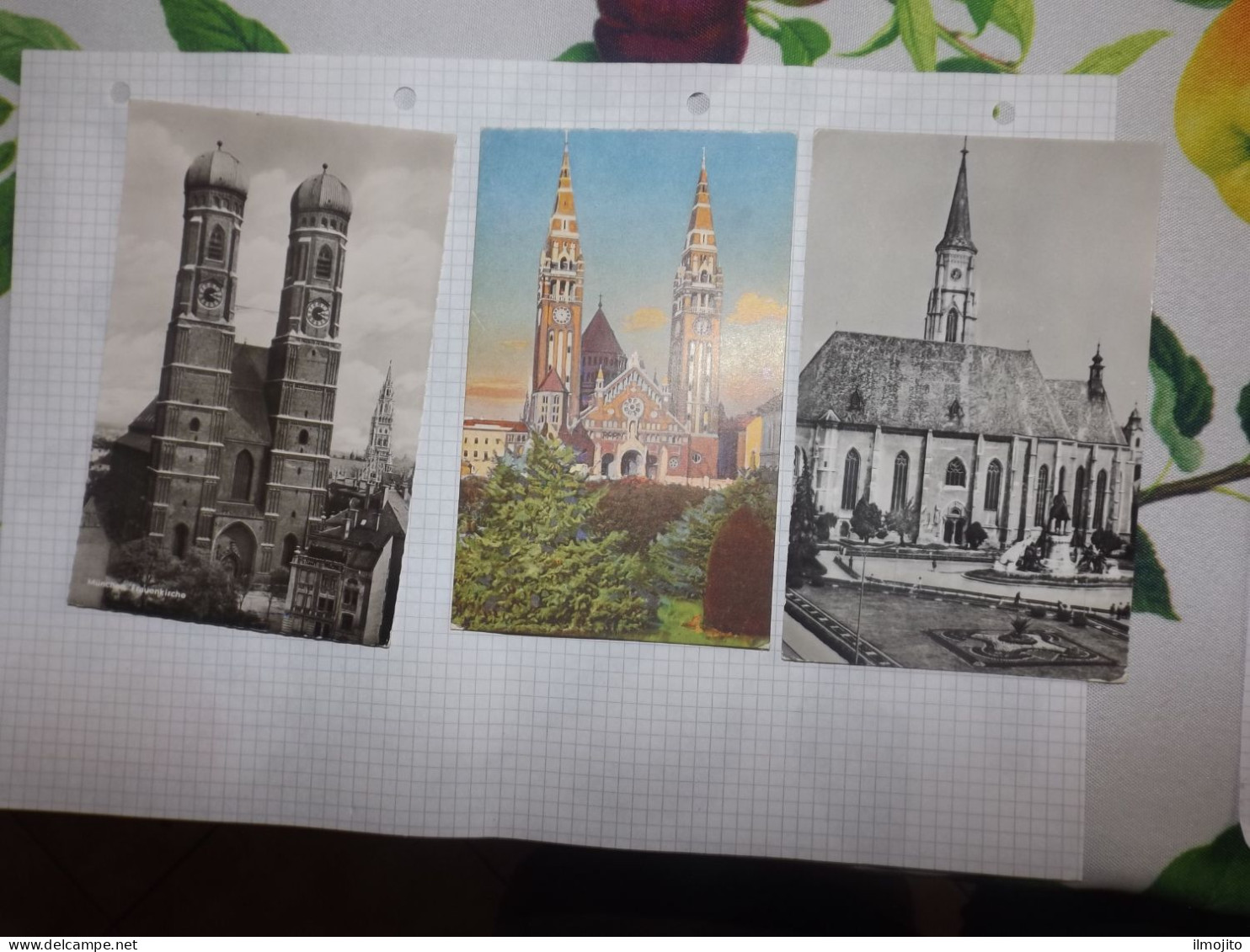 LOT OF 19 POSTCARD CHURCH EGLISE AK CPA