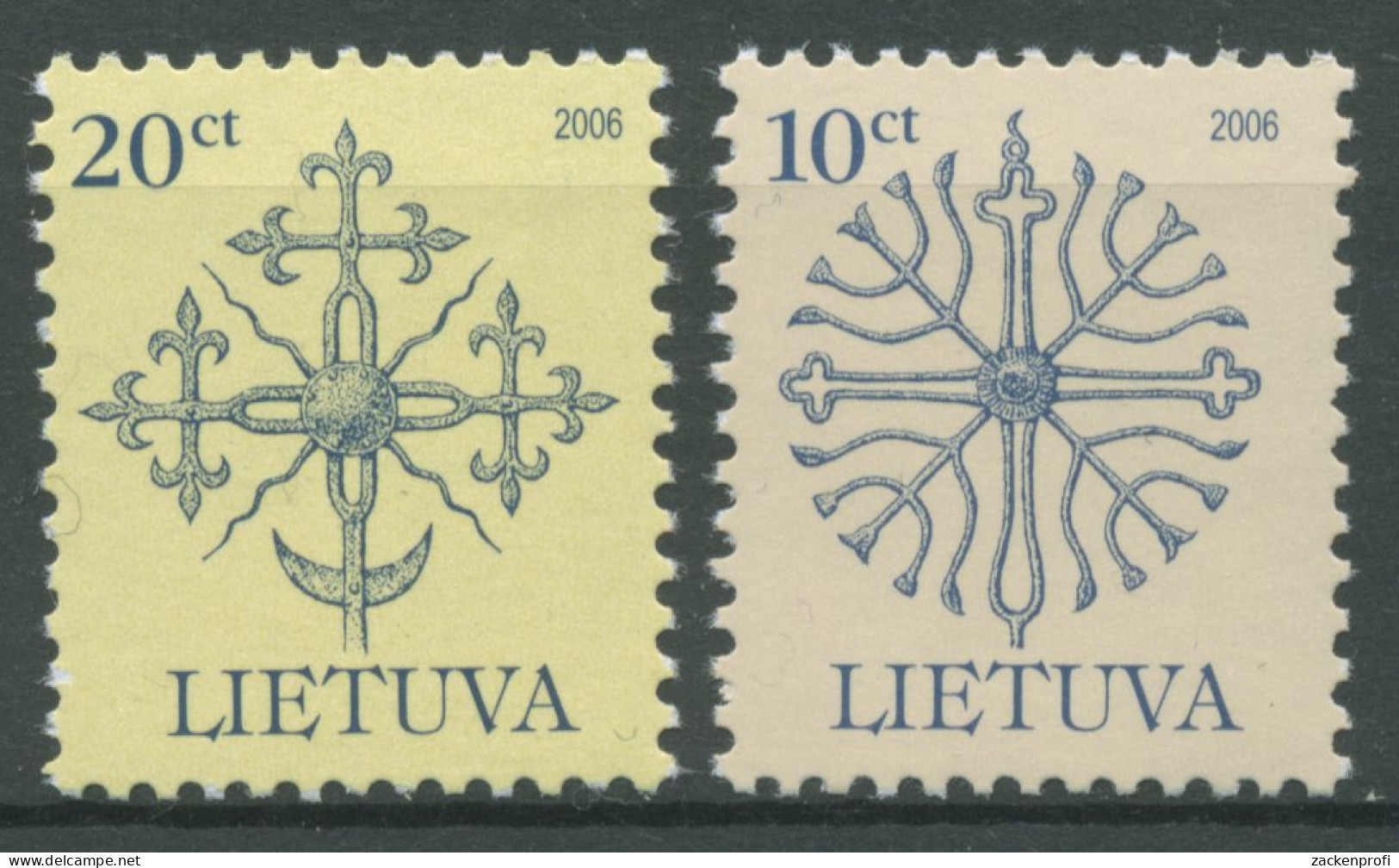 Litauen 2006 Schmiedekunst Denkmalspitzen 889/90 II Postfrisch - Litauen