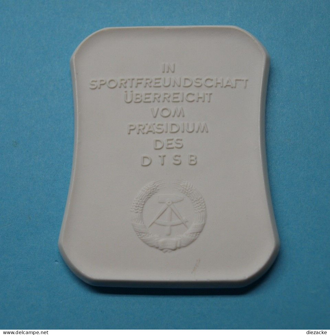DDR Medaille Meissen DTSB überreicht Vom Präsidium (EM361 - Unclassified