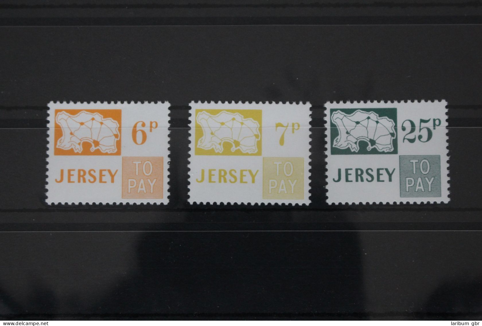 Großbritannien Jersey Portomarken 15-17 Postfrisch #FC248 - Jersey