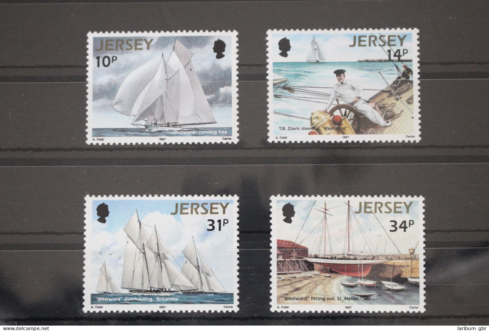 Großbritannien Jersey 396-399 Postfrisch #FC181 - Jersey