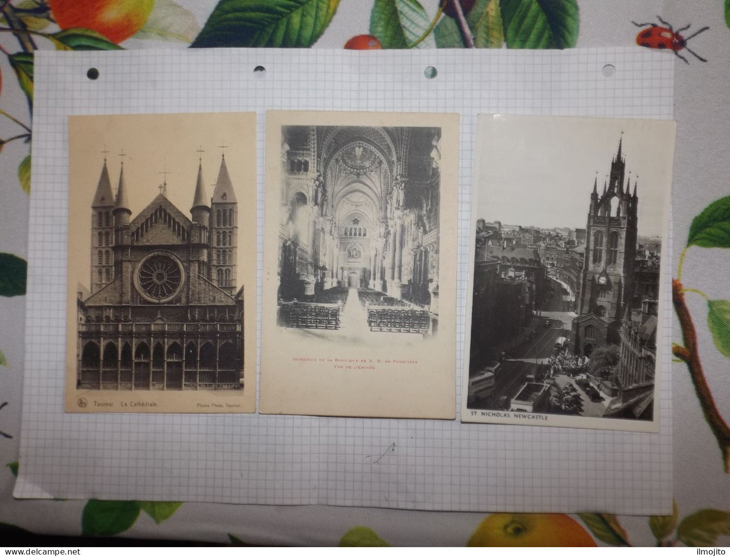 LOT OF 19 POSTCARD CHURCH EGLISE AK CPA