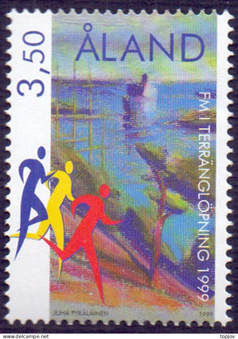 ALAND - FITNES - SPORT - **MNH - 1999 - Segeln