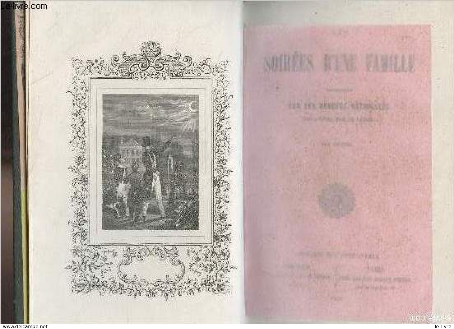 Les Soirées D'une Famille, Entretiens Sur Les Beautés Naturelles Répandues Sur Le Globe - Antoine - 1858 - Valérian