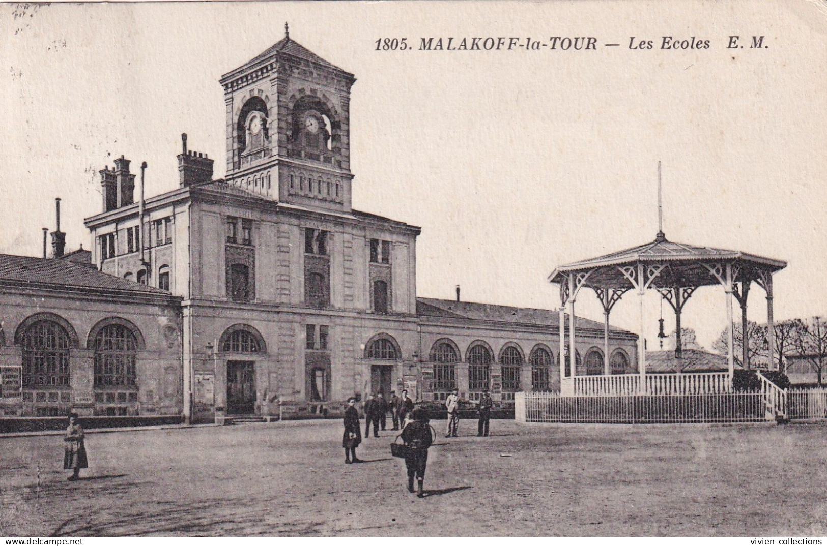 Malakoff La Tour (92 Hauts De Seine) Les écoles - édit. EM N° 1805 - Malakoff