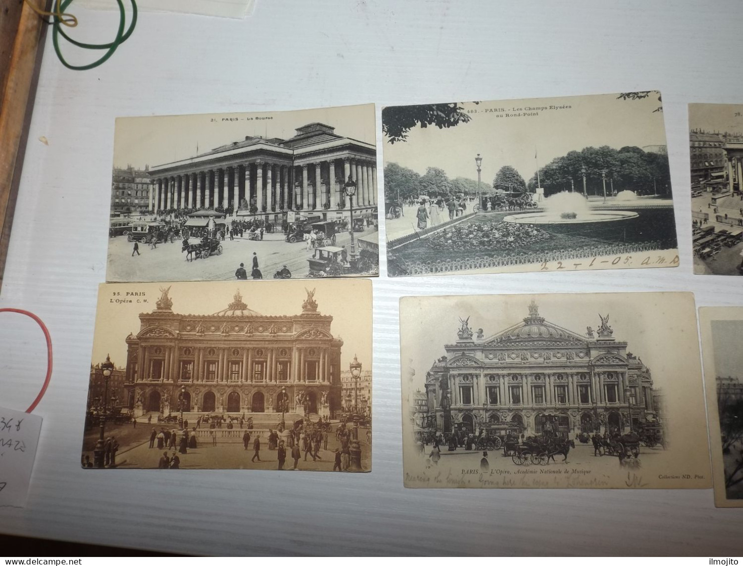 LOT 54 CARTE POSTALE PARIS PARIGI ANIMEE ANIMATION AK CPA - Collezioni E Lotti