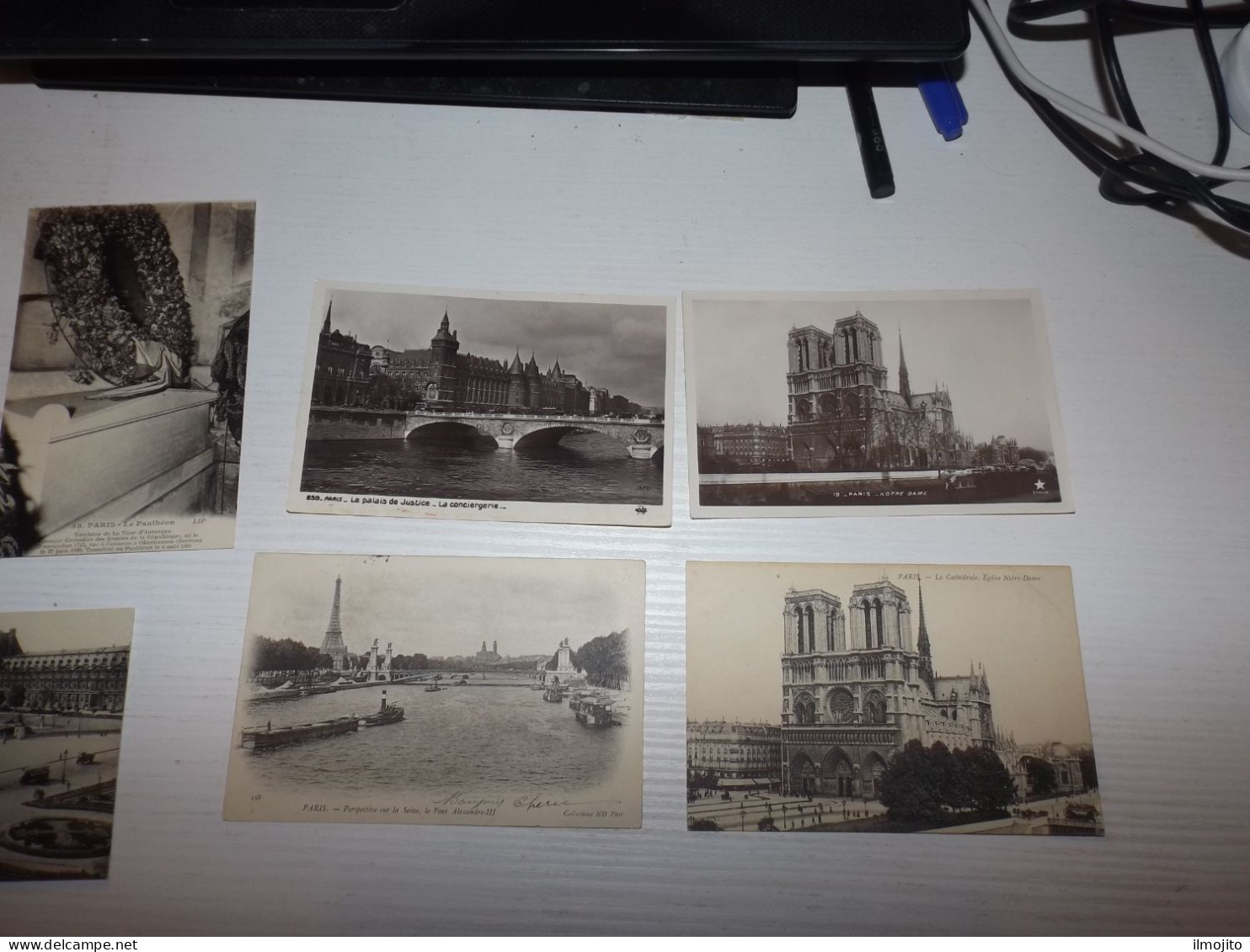 LOT 63 CARTE POSTALE PARIS PARIGI AK CPA - Collections & Lots
