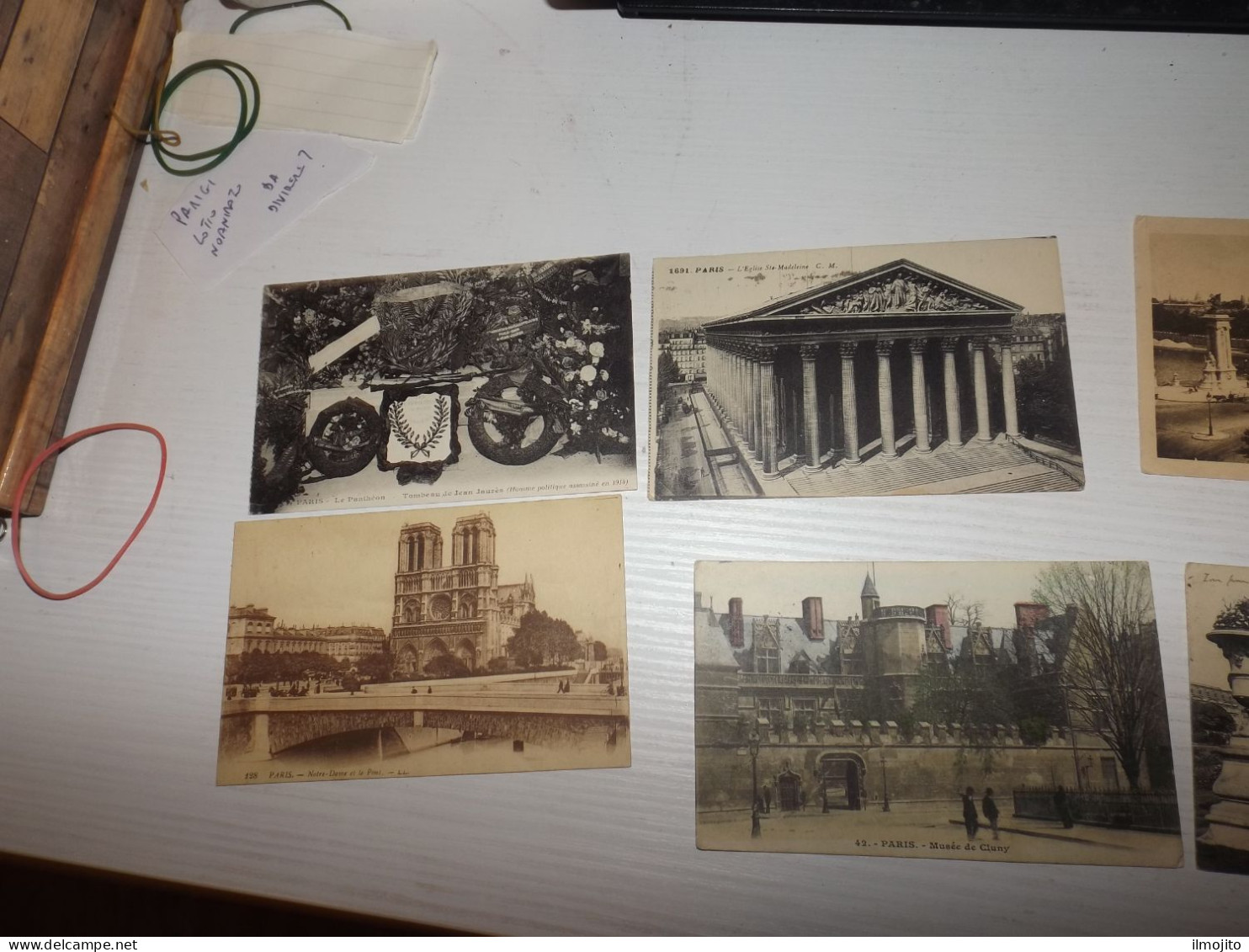 LOT 63 CARTE POSTALE PARIS PARIGI AK CPA - Collections & Lots