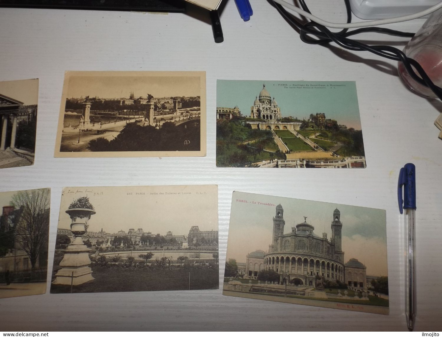 LOT 63 CARTE POSTALE PARIS PARIGI AK CPA - Verzamelingen & Kavels