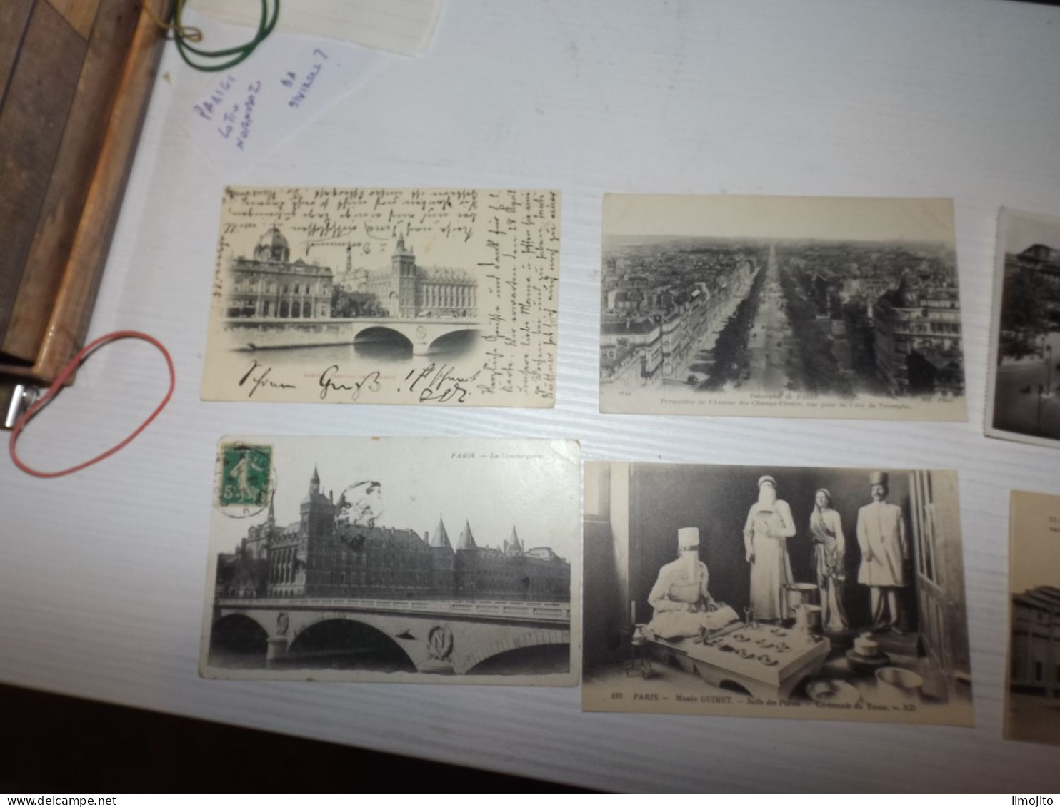 LOT 63 CARTE POSTALE PARIS PARIGI AK CPA