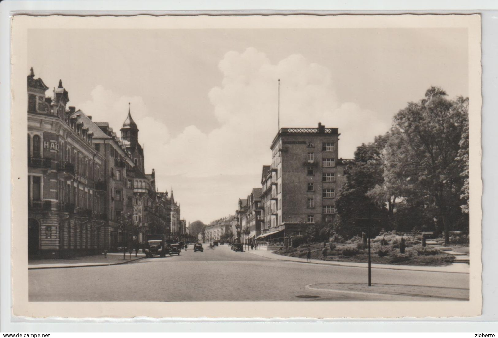 CARTOLINA DI RASTATT - Baden-Wuerttemberg - 1968 - FORMATO PICCOLO - Rastatt