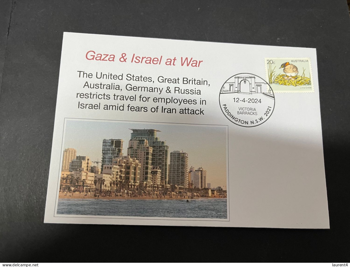 13-4-2024 (1 Z ) War In Gaza - US - UK - Australia - Germany & Russia Restricts Travel For Employees In Israel - Militares