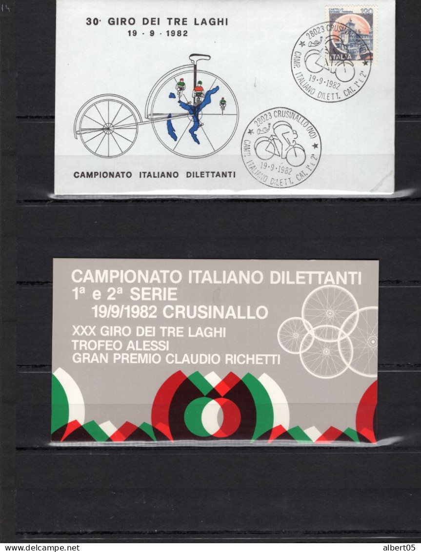 30° Giro Dei Tre LAGHI - 30 ème Tour Des Trois Lacs 19/9/1982 - Cyclisme - 2001-10: Poststempel